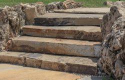 Black Hills Rustic Natural Slab Steps