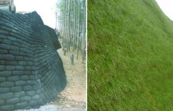 Flex MSE Vegetated Wall System