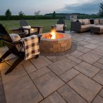 Flagstone pavers
