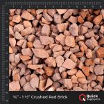 crushed red brick