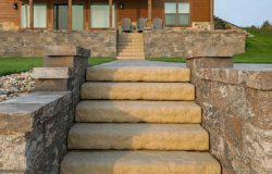 County Materials Oversize Landscape Steps
