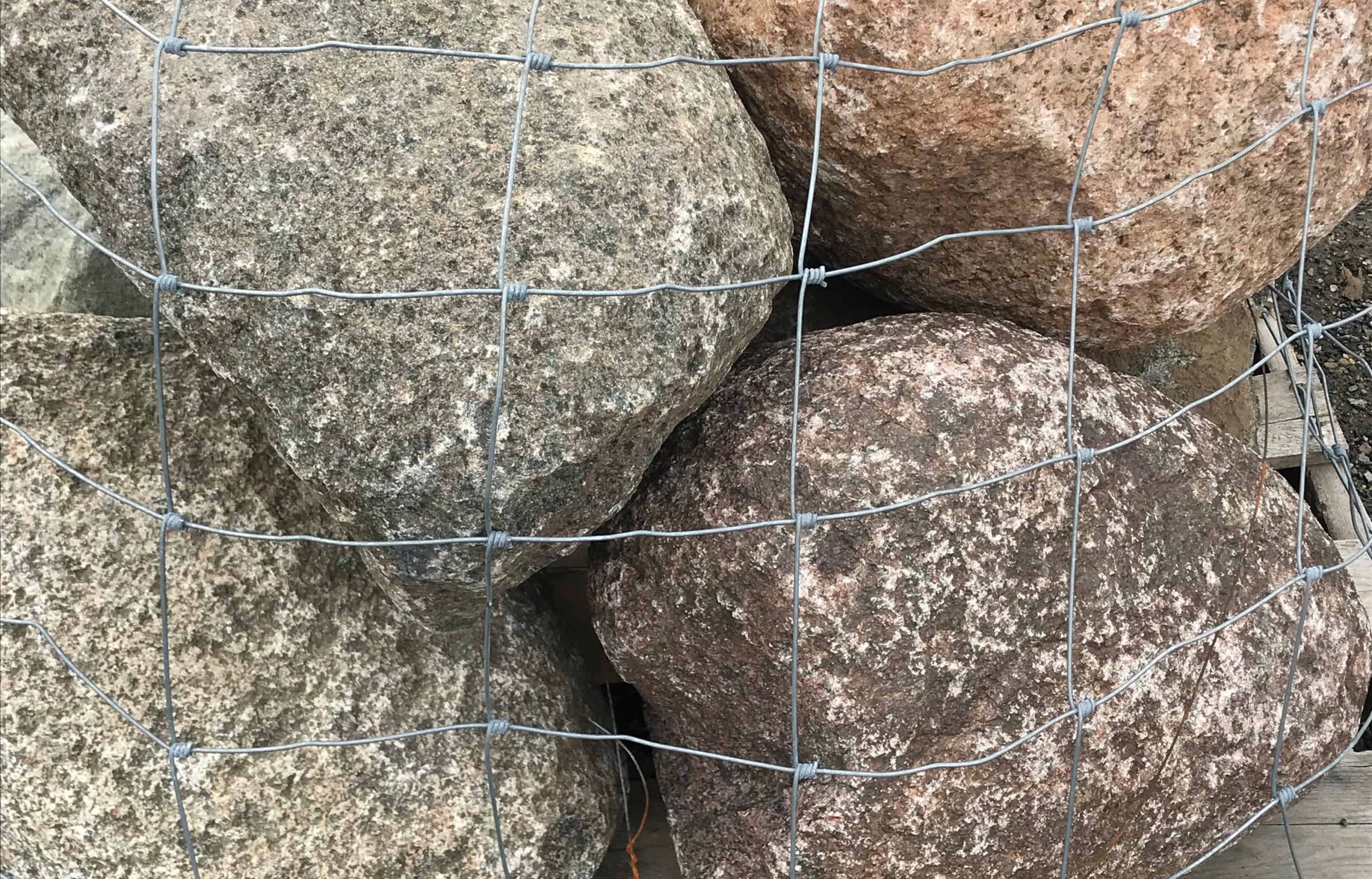 Granite boulders